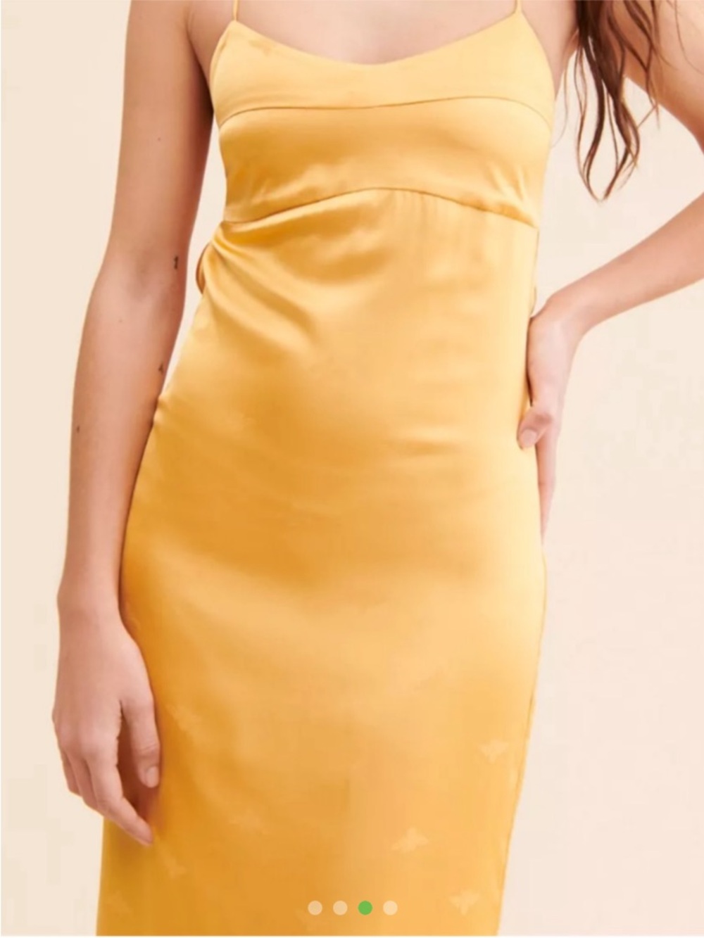 Allina Liu Chase Slip Dress Size L - Picture 2 of 6